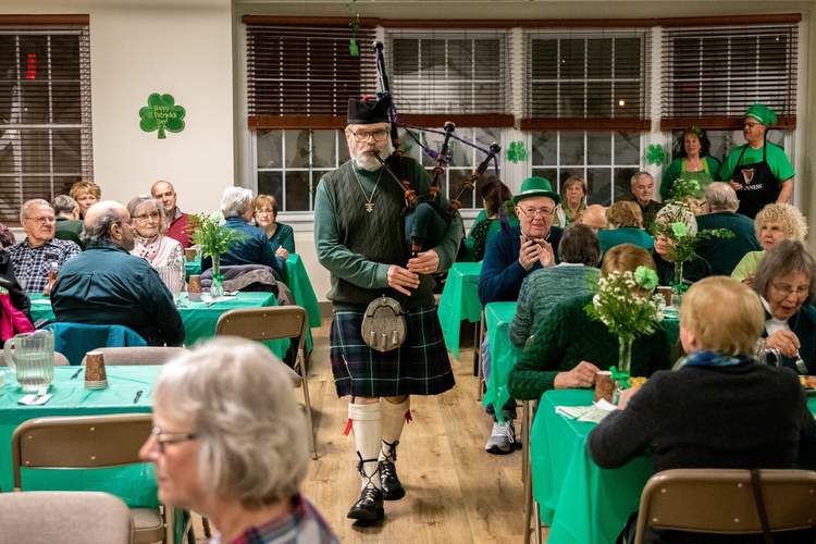2020 st patricks day bagpipes